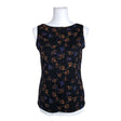 Unisex Nanso - Trikotaažist topp, suurus 38 - Must ()