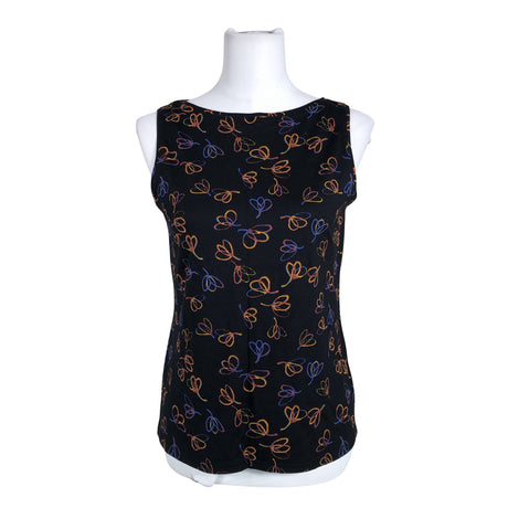 Unisex Nanso - Trikotaažist topp, suurus 38 - Must ()
