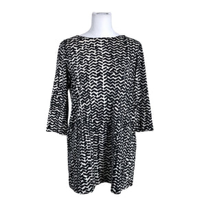 Unisex Marimekko - Trikotaažist kleit, suurus 38 - Must (1)
