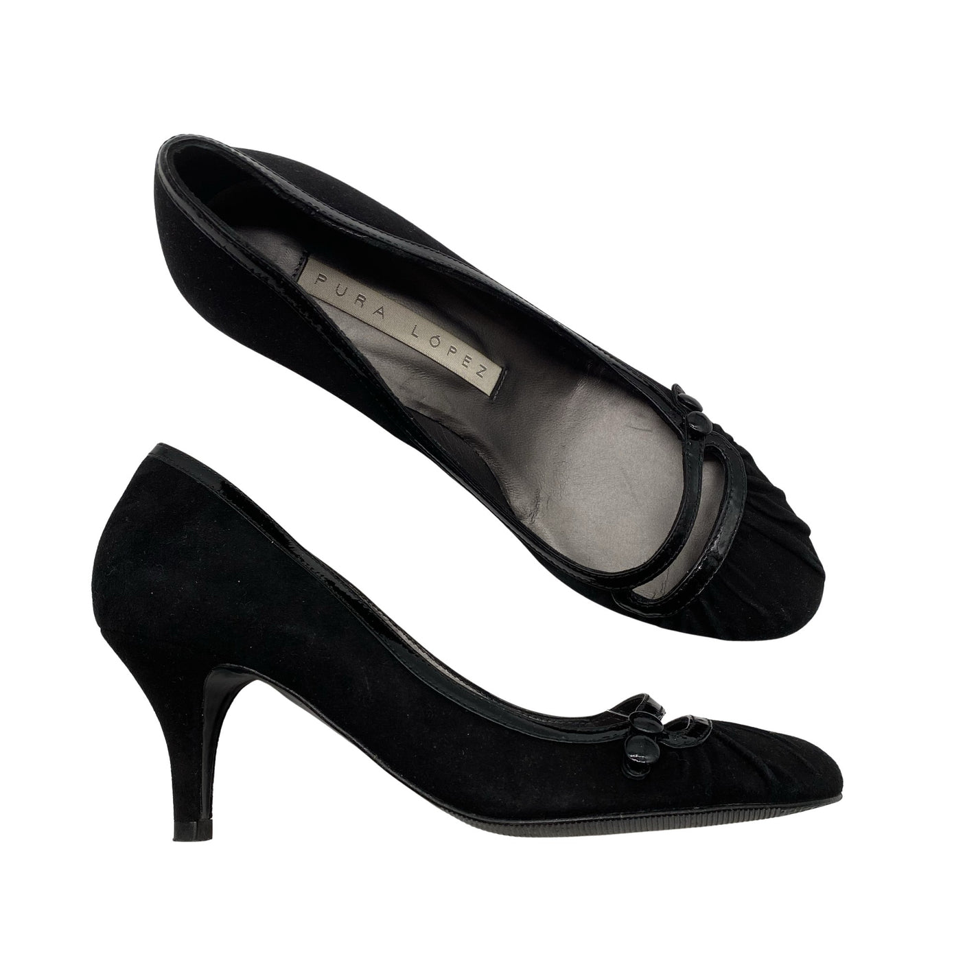 Unisex Pura López - Kontsakingad, suurus 35 - Must (1)