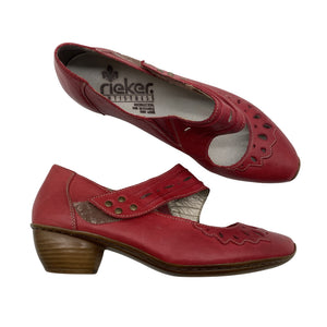 Unisex Rieker - Kontsakingad, suurus 38 - Punane (1)