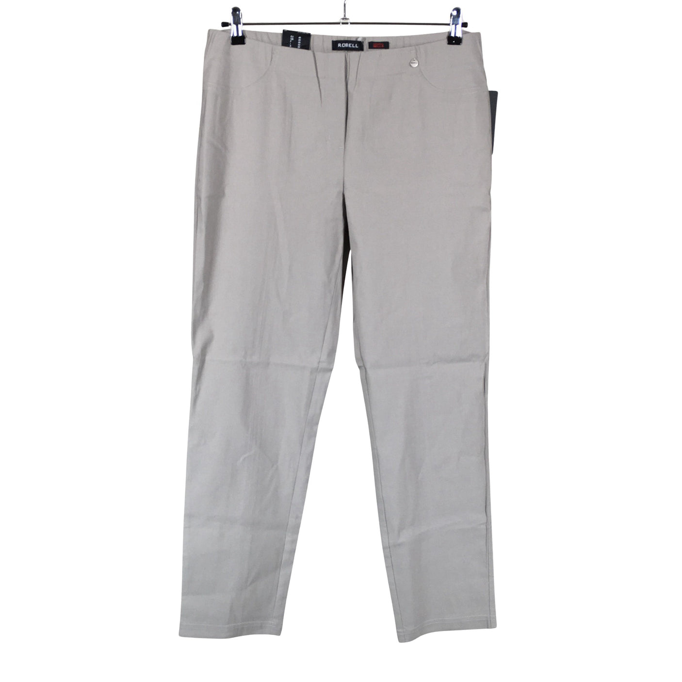 Unisex Robell - Mittevenivad püksid, suurus 46 - Hall (1)