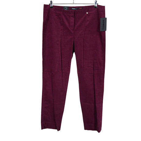 Unisex Robell - Sametpüksid, suurus 48 - Veinipunane ()