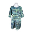 Unisex Prints on Linen - Mitteveniv kleit, suurus 48 - Türkiis ()