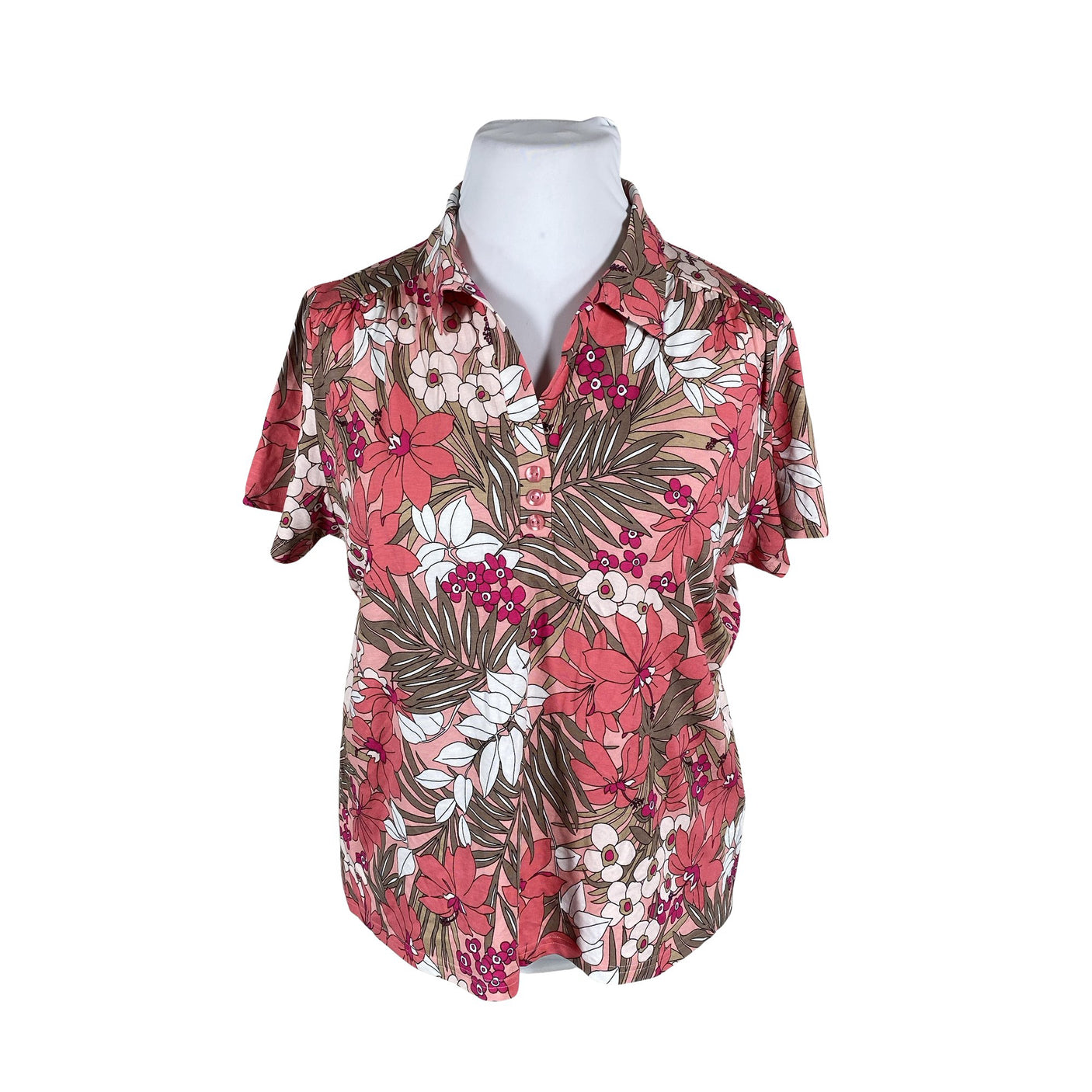 Unisex Hansmark - T-särk, suurus 50 - Heleroosa (1)