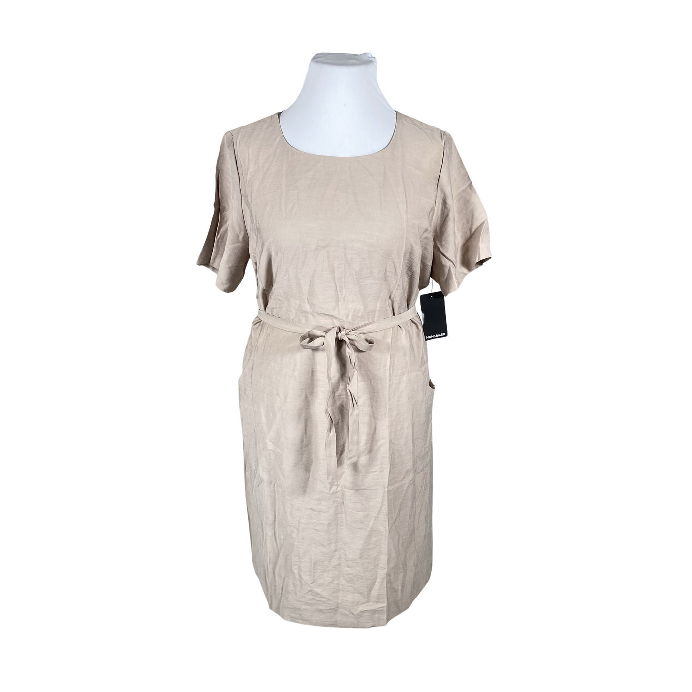 Unisex Hansmark - Mitteveniv kleit, suurus 50 - Beige (1)