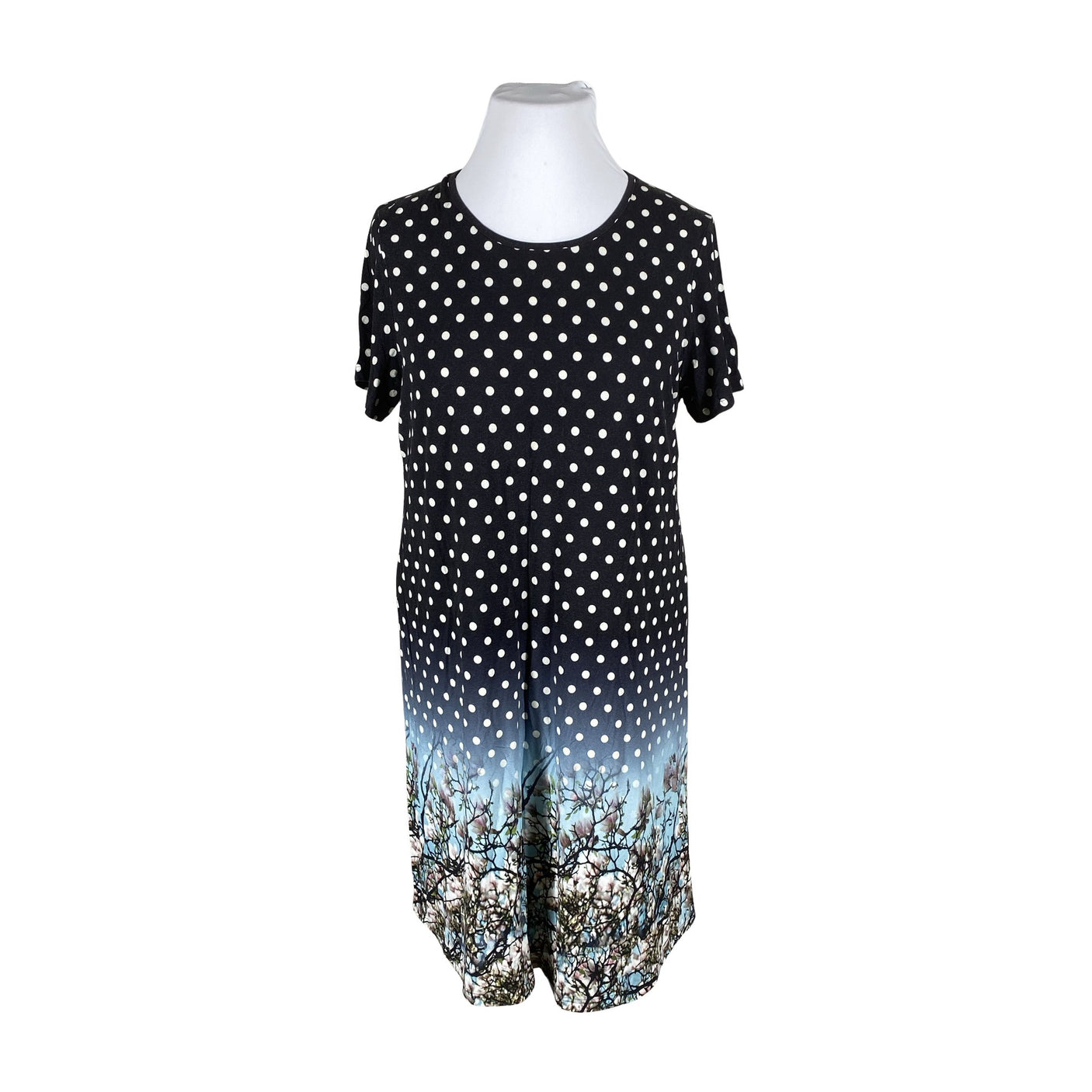 Unisex Vaide - Trikotaažist kleit, suurus 42 - Must (1)