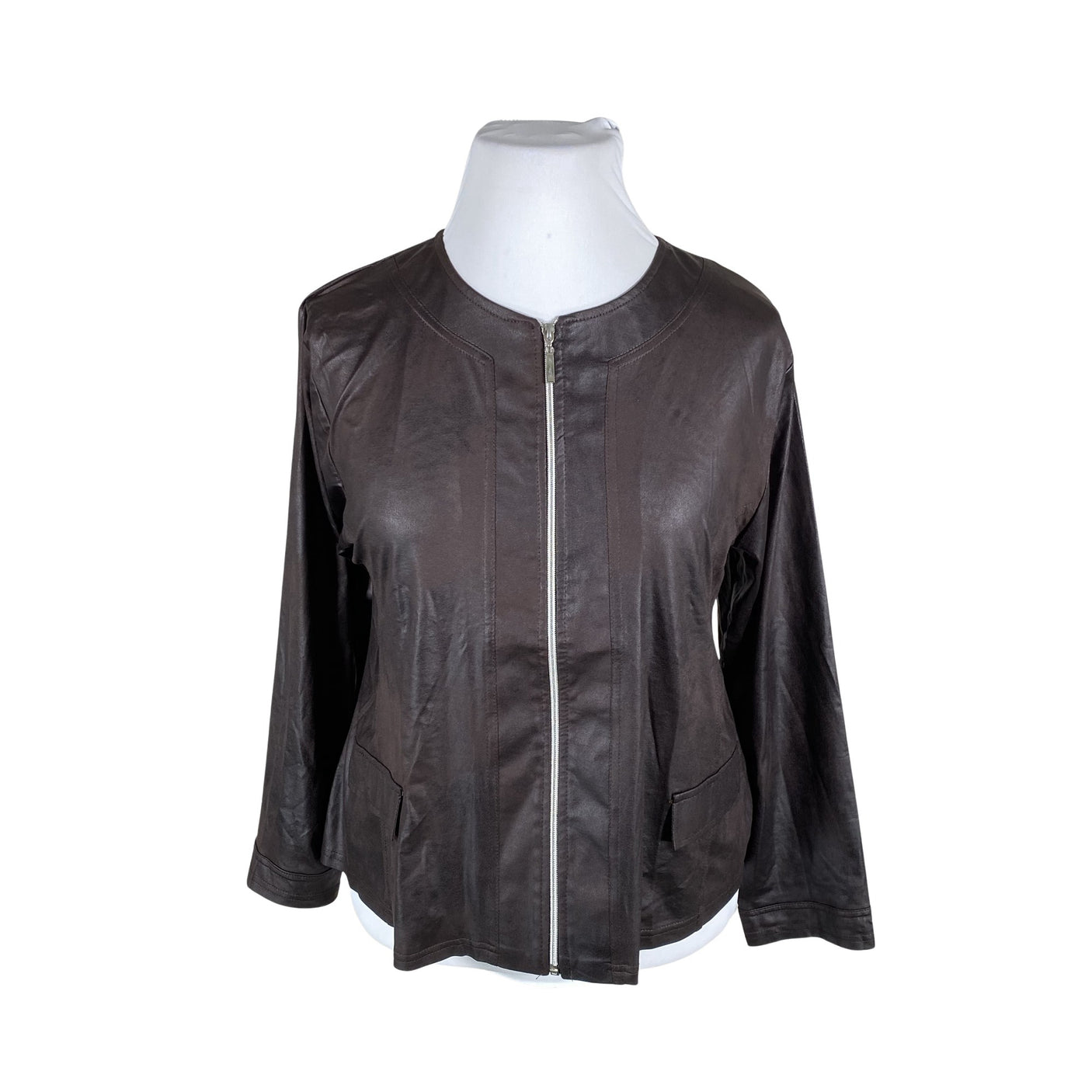 Unisex Magna - Dressikangast jakk, suurus 48 - Pruun (1)
