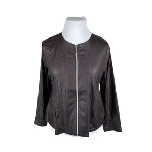 Unisex Magna - Dressikangast jakk, suurus 48 - Pruun (1)