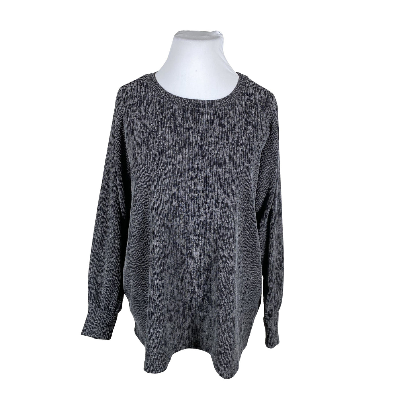 Unisex Kaffe - Kootud tuunika, suurus 50 - Hall (1)