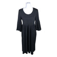 Unisex Ruth Wise Philosophy - Trikotaažist kleit, suurus 40 - Must ()