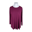 Unisex The Masai - Kootud tuunika, suurus 44 - Veinipunane ()
