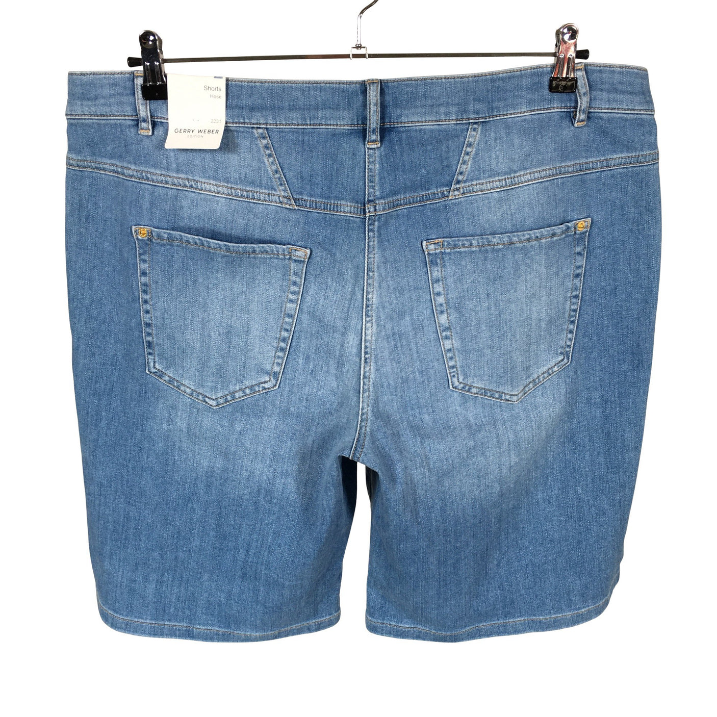 Unisex Gerry Weber - Teksast lühikesed püksid, suurus 48 - Helesinine (2)