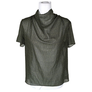Unisex Tiger of Sweden - Lühikeste käistega pluus, suurus 34 - Roheline (1)
