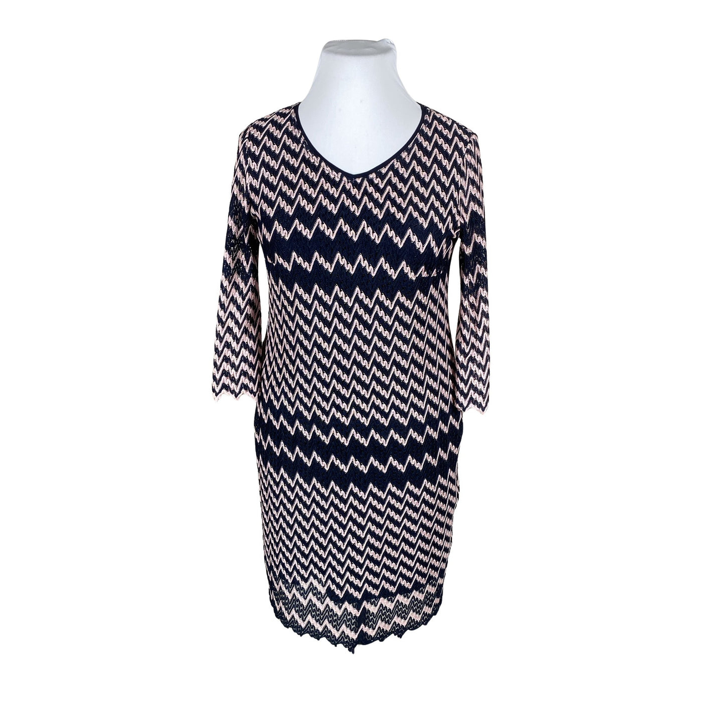 Unisex Betty Barclay - Kootud kleit, suurus 42 - Sinine (1)