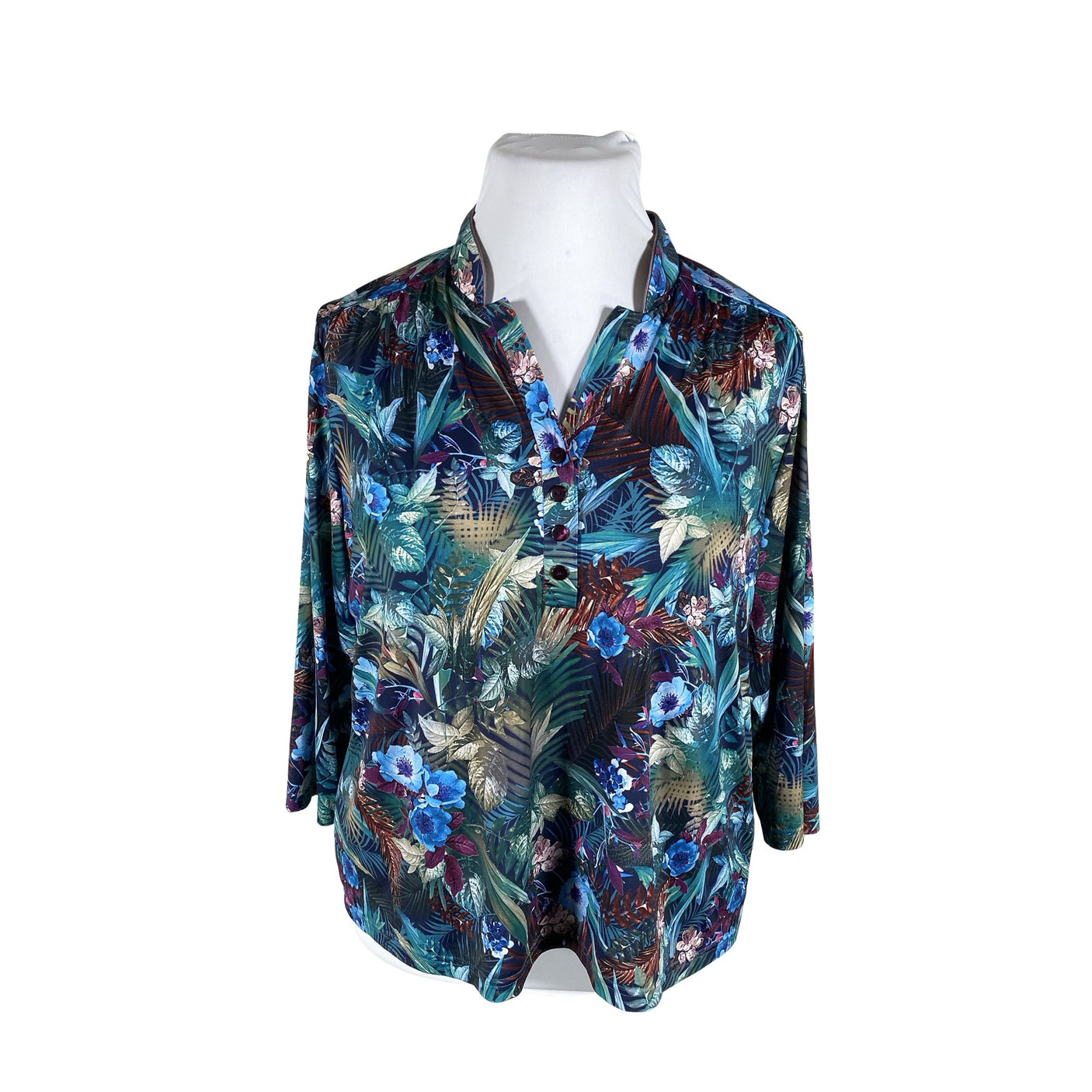 Unisex Hansmark - Trikotaažist pluus, suurus 50 - Sinine (1)