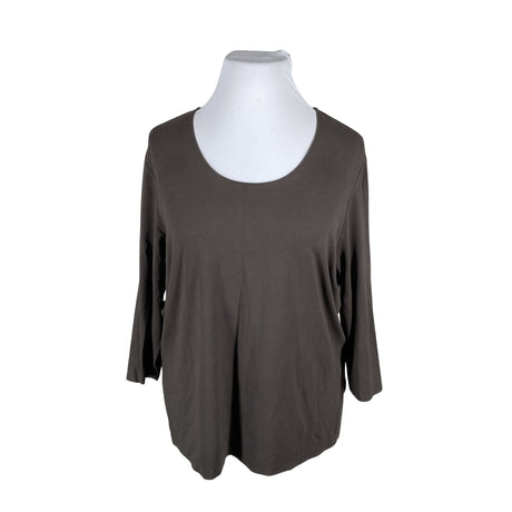 Unisex Gerry Weber - Trikotaažist pluus, suurus 48 - Pruun ()