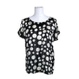 Unisex Rue de Femme - Lühikeste käistega pluus, suurus 36 - Must ()