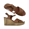Unisex Ten Points - Kiilkontsaga rihmikud, suurus 41 - Pruun ()