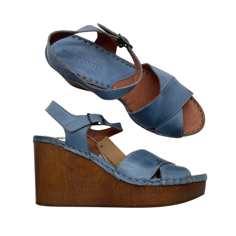 Unisex Ten Points - Kiilkontsaga rihmikud, suurus 41 - Helesinine ()