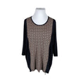 Unisex Choise - Trikotaažist pluus, suurus 48 - Must ()
