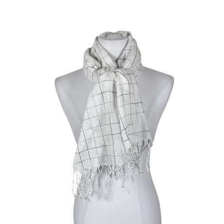 Unisex A+more - Õhuke sall, suurus Midi - Valge ()