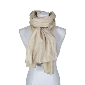 Unisex A+more - Õhuke sall, suurus Maxi - Beige (1)