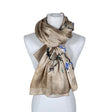 Unisex A+more - Õhuke sall, suurus Maxi - Beige ()