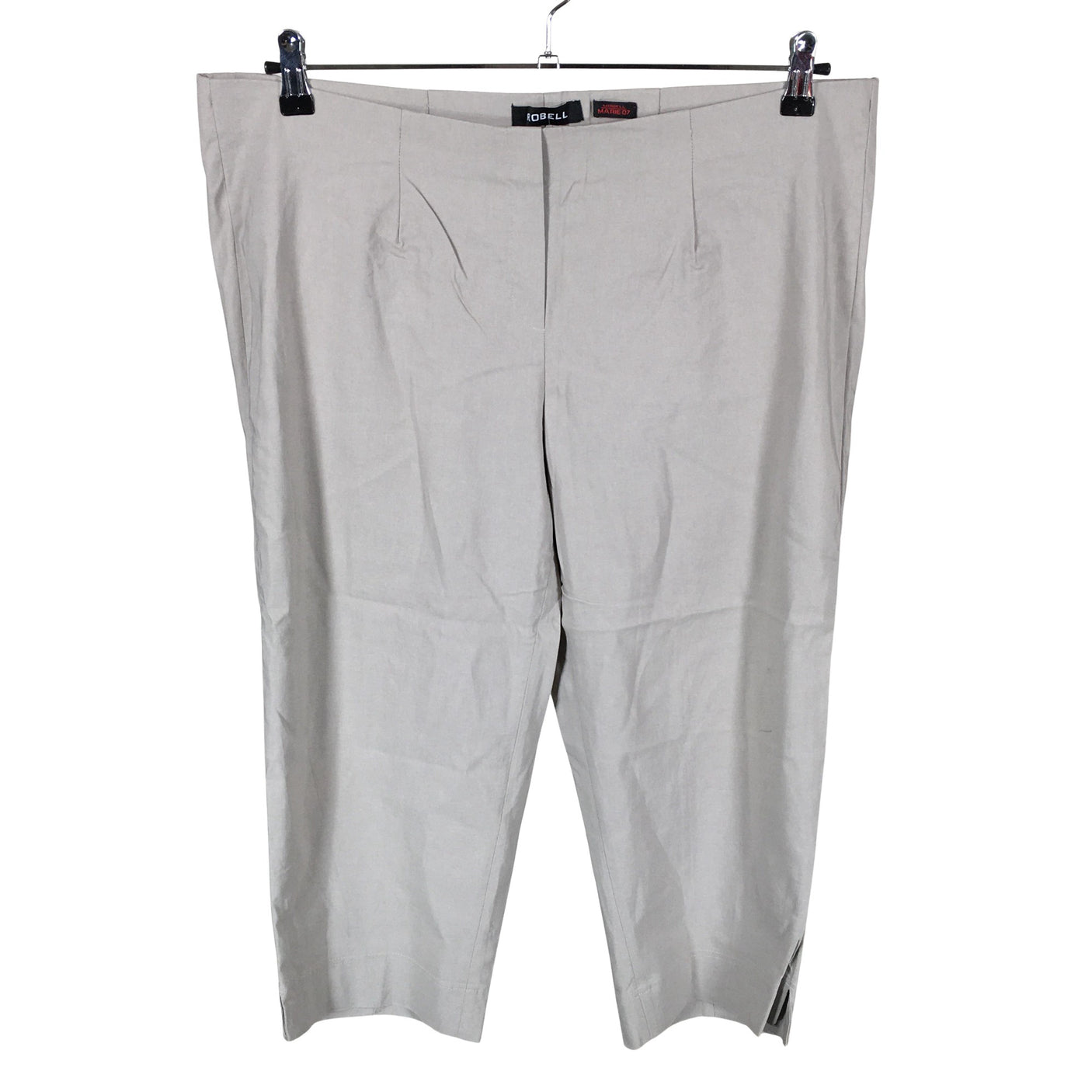 Unisex Robell - Mittevenivad poolpikad püksid, suurus 48 - Hall (1)