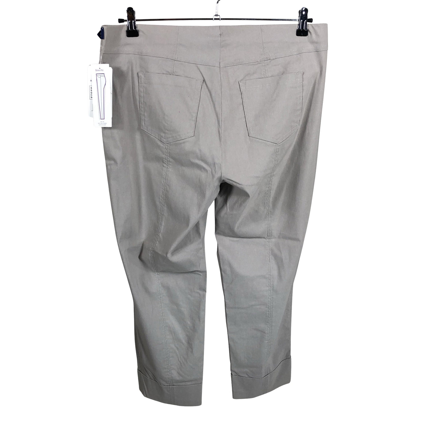 Unisex Robell - Mittevenivad püksid, suurus 46 - Hall (2)