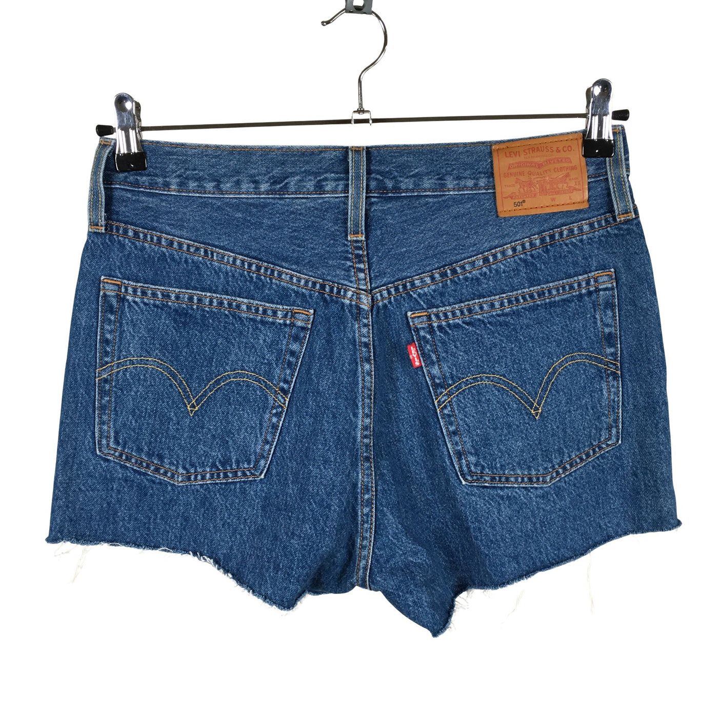 Unisex Levi's - Teksast lühikesed püksid, suurus W28 - Helesinine (2)
