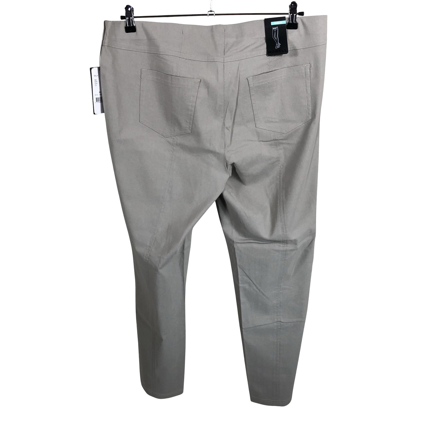 Unisex Robell - Mittevenivad püksid, suurus 48 - Hall (2)