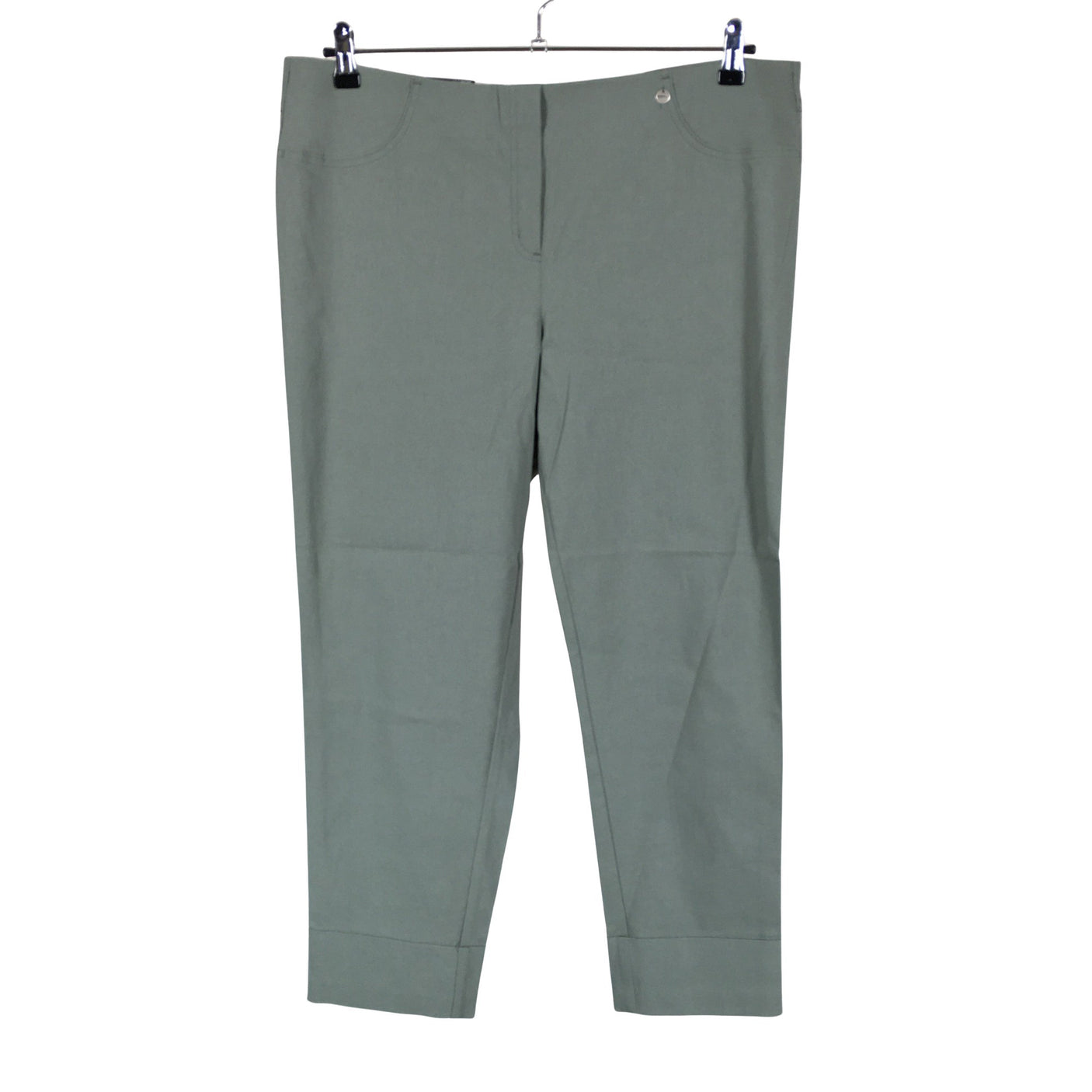 Unisex Robell - Mittevenivad püksid, suurus 48 - Roheline (1)