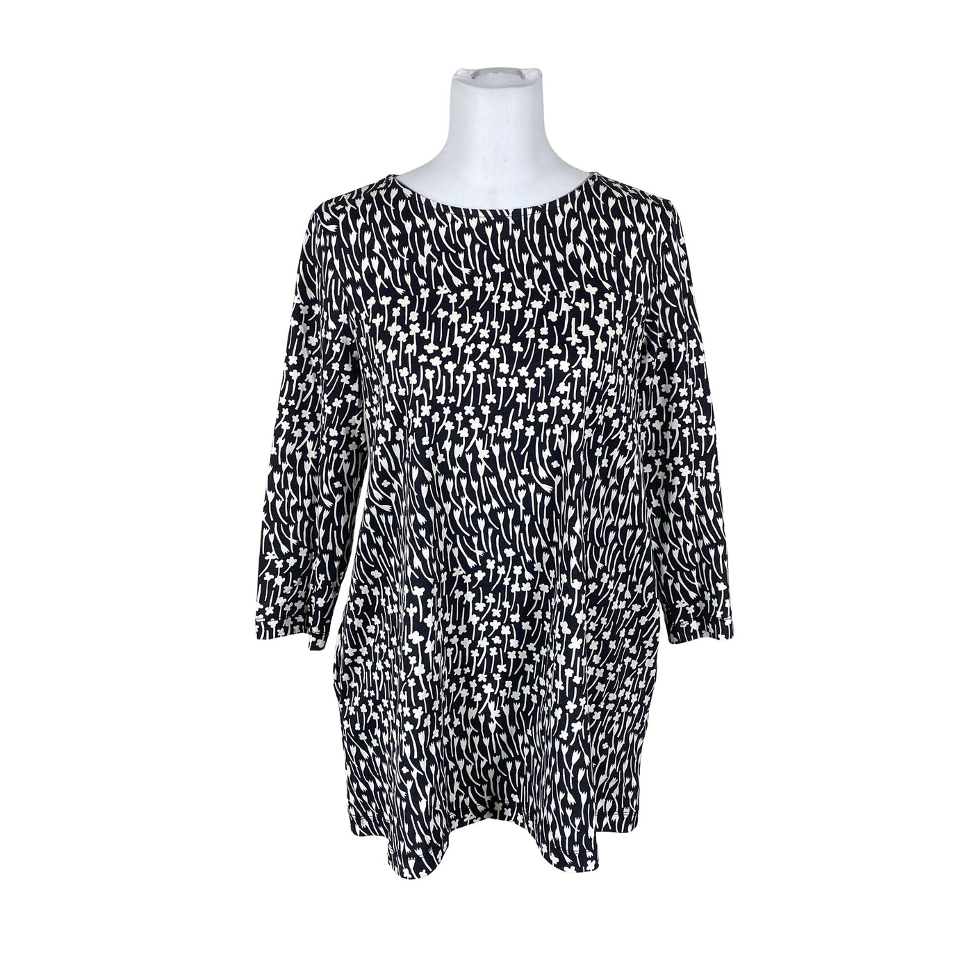 Unisex Marimekko - Trikotaažist tuunika, suurus 36 - Sinine (1)