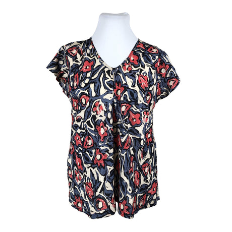 Unisex The Masai - Lühikeste käistega pluus, suurus 44 - Sinine ()