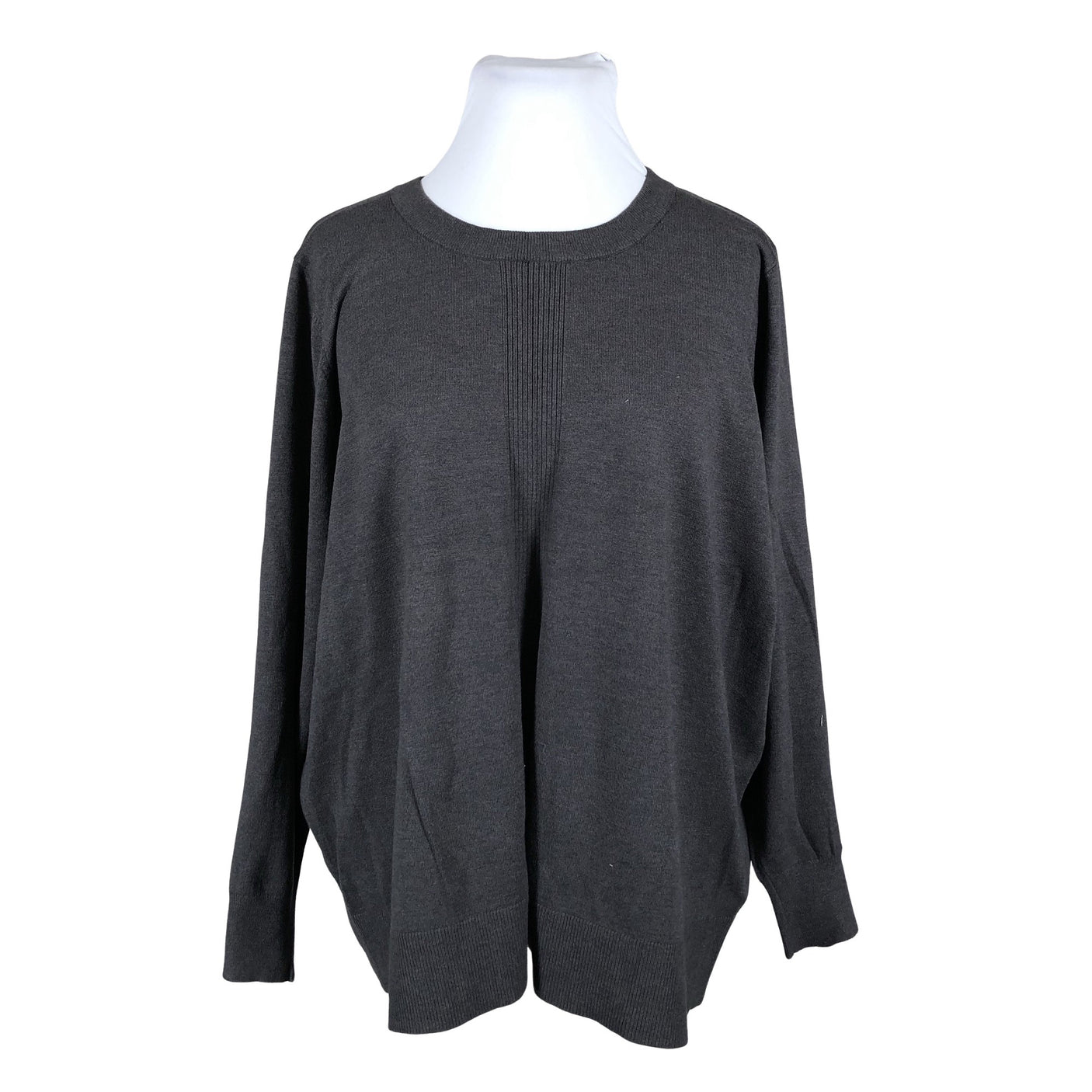 Unisex Zizzi - Kootud tuunika, suurus 50 - Hall (1)