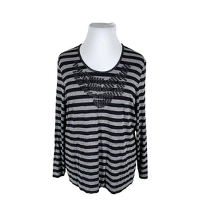 Unisex Gerry Weber - Trikotaažist pluus, suurus 48 - Hall (1)
