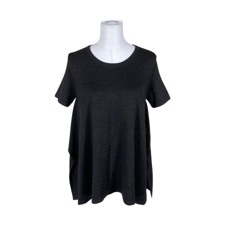 Unisex Uterqüe - Kootud tuunika, suurus 40 - Must ()