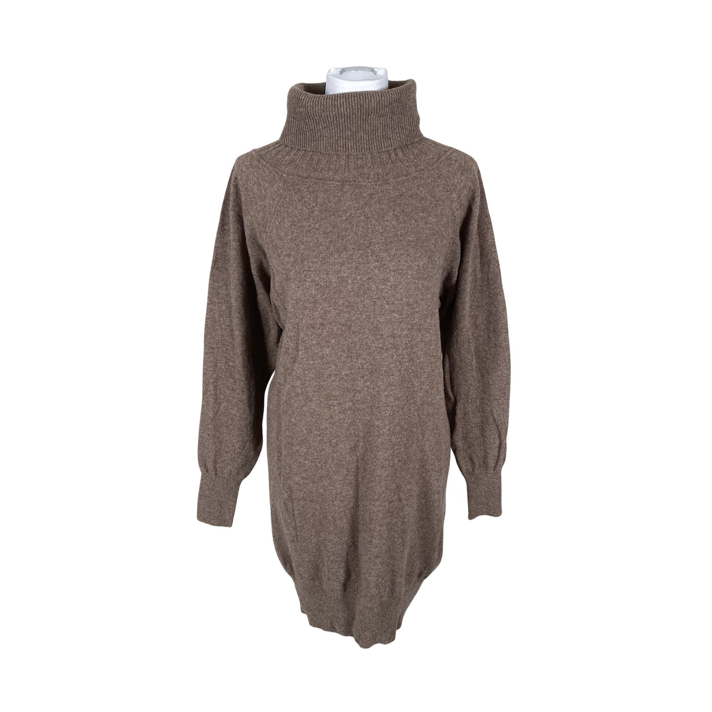 Unisex Benetton - Kootud kleit, suurus 40 - Pruun (1)