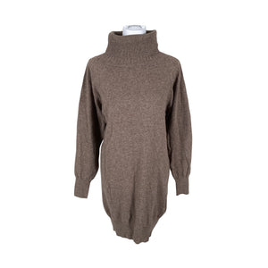 Unisex Benetton - Kootud kleit, suurus 40 - Pruun (1)