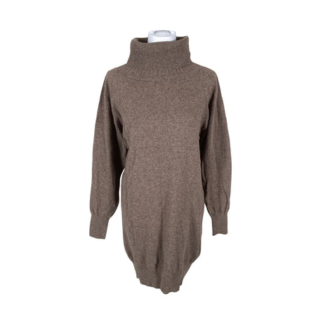 Unisex Benetton - Kootud kleit, suurus 40 - Pruun ()
