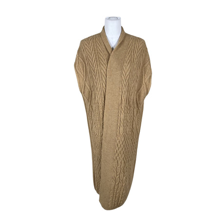 Unisex Benetton - Kootud vest, suurus 40 - Pruun ()