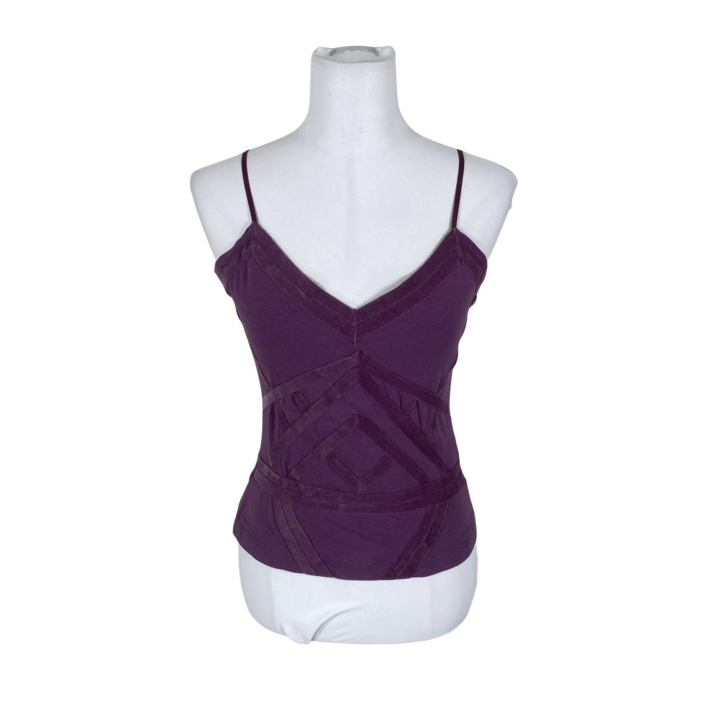 Unisex Mexx - Trikotaažist topp, suurus 38 - Lilla (1)