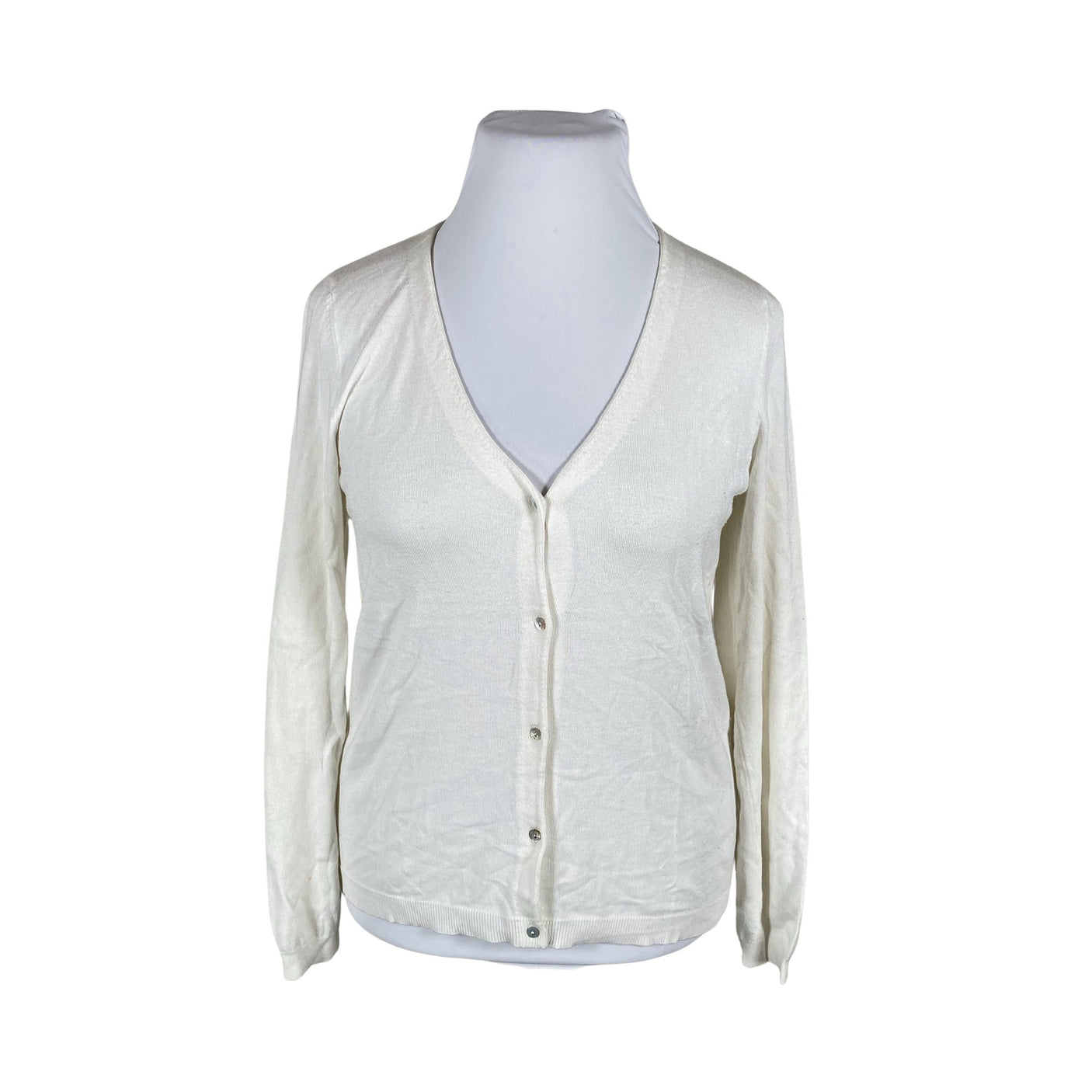 Unisex Your Face - Kardigan, suurus 38 - Looduslik valge (1)