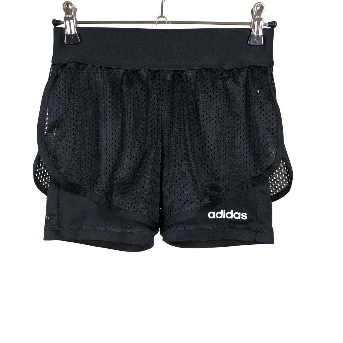 Unisex Adidas - Lühikesed spordipüksid, suurus 134 - 140 - Must (1)