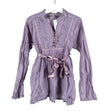 Unisex Fransa - Pluus, suurus 134 - 140 - Lilla ()