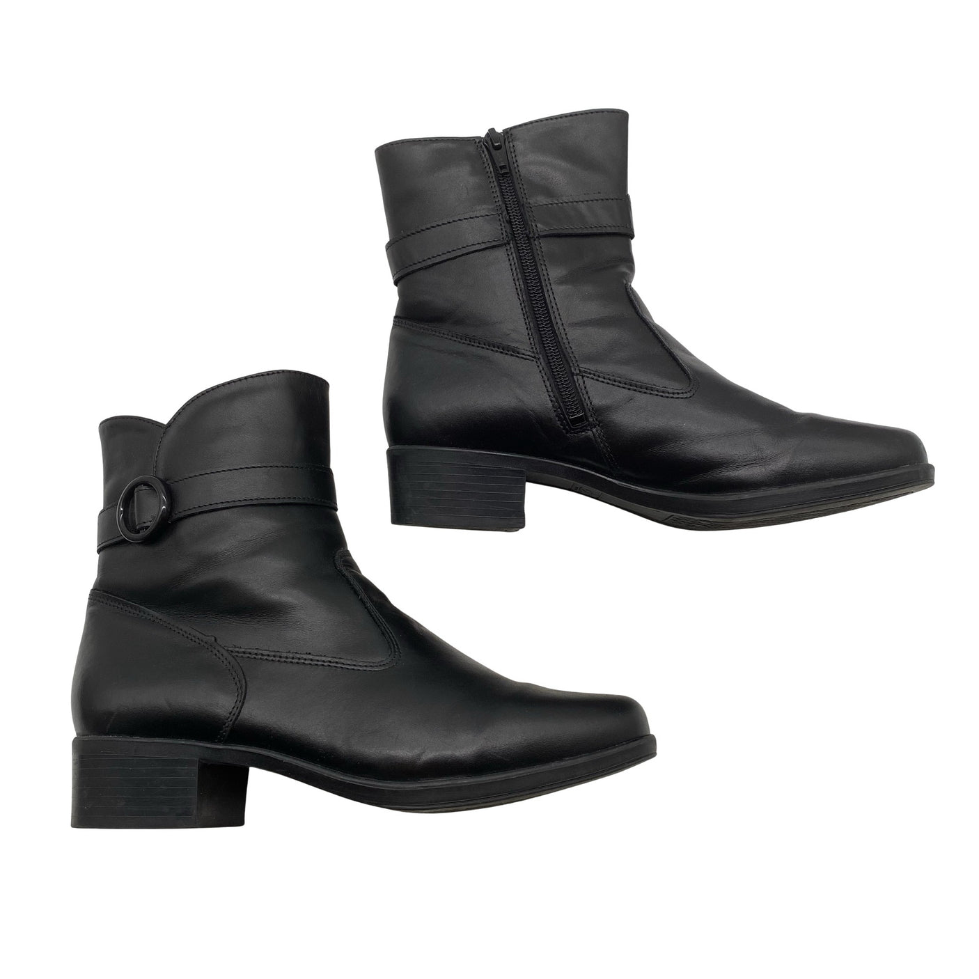Unisex Avec by Topman - Poolsaapad, suurus 40 - Must (1)