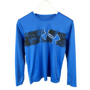 Unisex Under Armour - Spordisärk, pikad käised, suurus 158 - 164 - Sinine (1)