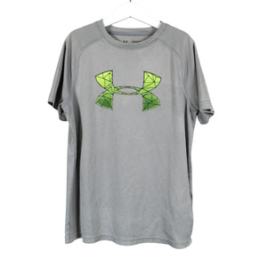 Unisex Under Armour - Spordisärk, lühikesed käised, suurus 152 - 158 - Hall (1)
