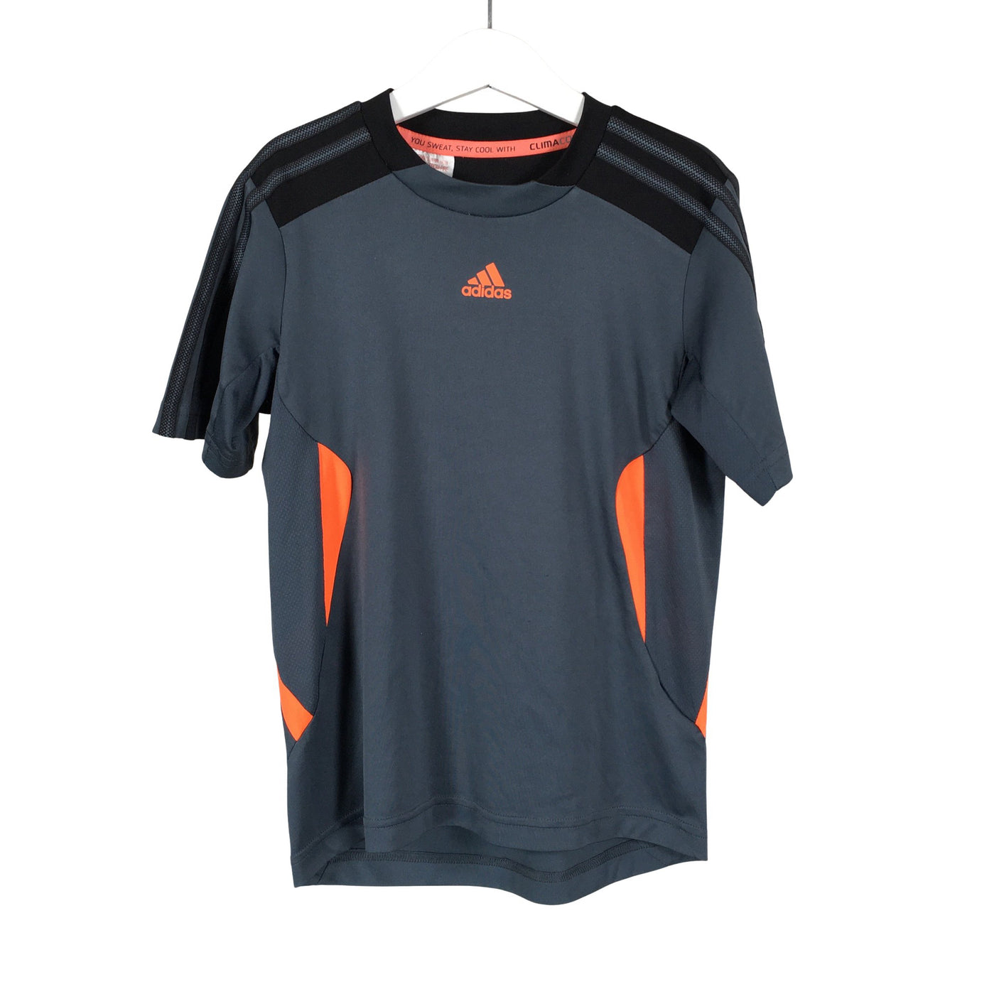 Unisex Adidas - Spordisärk, lühikesed käised, suurus 134 - 140 - Hall (1)